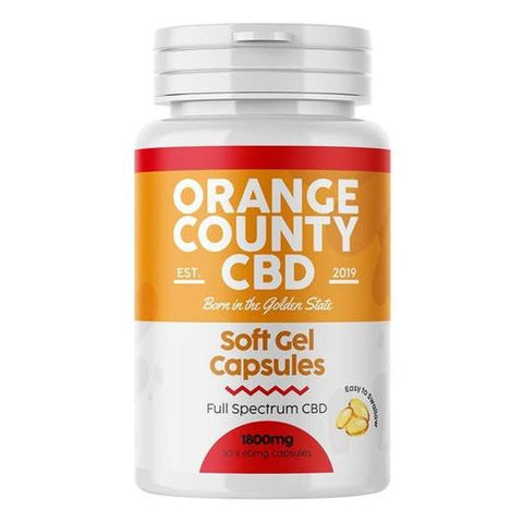 Orange County CBD - Soft Gel Capsules