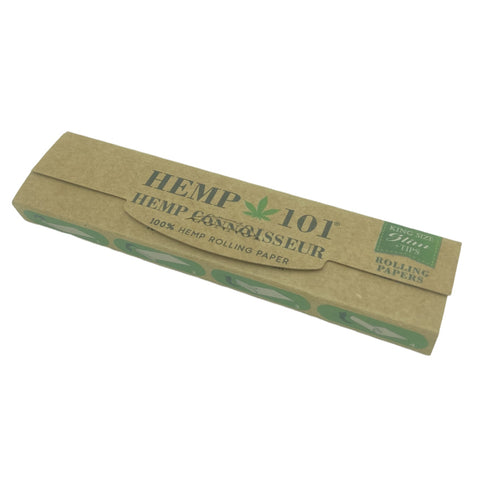 Hemp 101 - Organic Ultralight King Size Slim Rolling Papers + Tips