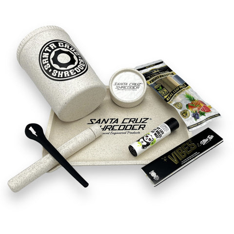 Santa Cruz Shredder - White Combo Rolling Kit Package