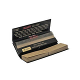 Raw Black - 1-1/4 Connoisseur - Ultra Thin Rolling Papers