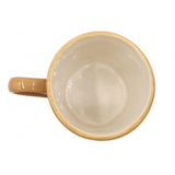 RAW - Brown Ceramic Coffee Mug -  Ergonomic Design