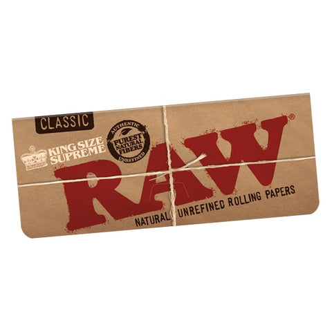 RAW Classic Supreme - Creaseless Kingsize Rolling Papers