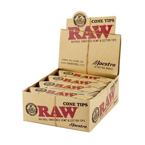 Raw - Maestro - Cone Tips - Box of 24
