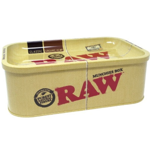 RAW - Munchies Box - Metal Tray with Storage