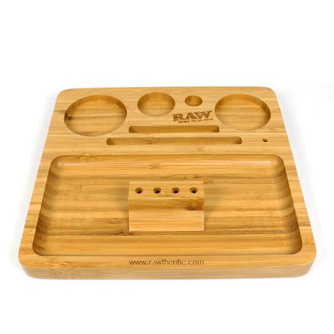Raw - Bamboo Rolling Tray - The JuicyJoint