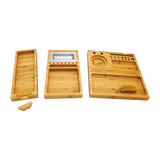 RAW - Triple Flip - Wooden Rolling Tray