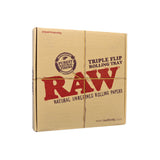 RAW - Triple Flip - Wooden Rolling Tray