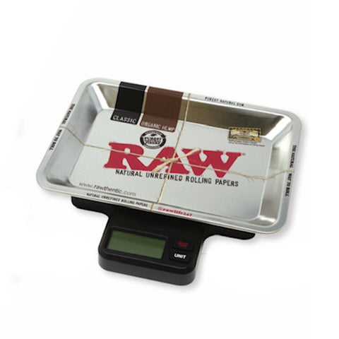 My Weigh x RAW - Digital Scales with Chrome RAW Tray - 200g x 0.01g / 1000 x 0.1g