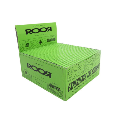 ROOR - CBD Gum Organic Hemp Rolling Papers - Box of 50