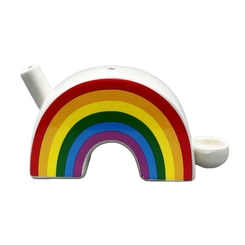 Ceramic Rainbow - Pipe Bong