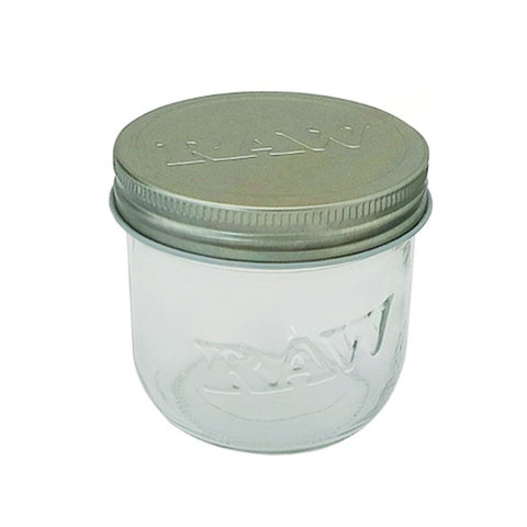 RAW - 10oz Glass Mason Jar - Pack of 3