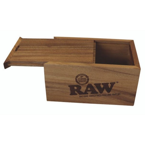 RAW - Slide Box - Acacia Wood - Large