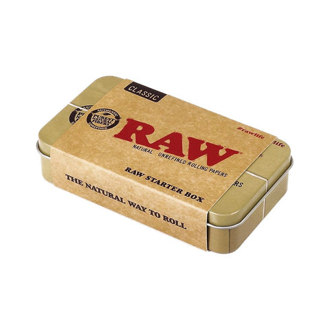 Raw Starter Box - Tin, Papers & Tips