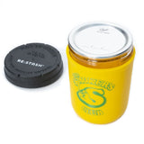 Bring Ya Lungs - The Smokers Club - RE:STASH Silicone & Glass Jar - 1/2oz Capacity