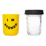 I'm Stoned - The Smokers Club - 1/2oz Silicone Jar by RE:STASH