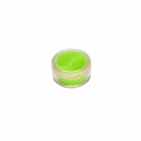 Plastic Shelled Silicone Oil Jar with 2 Sections 10ml - Green And Black - The JuicyJoint