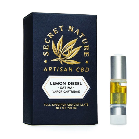 Secret Nature - Cannabis Terpenes Full Spectrum CBD Distillate - Vape Cartridge