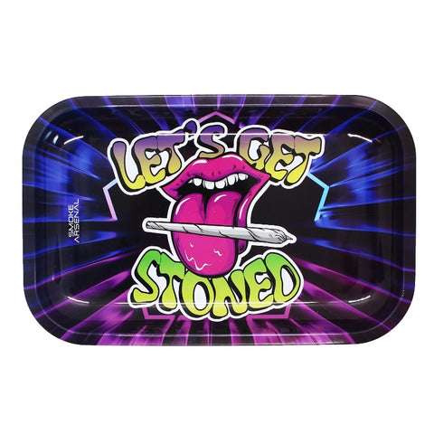 Smoke Arsenal - Let's Get Stoned - Rolling Tray