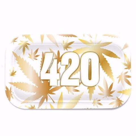 V Syndicate - 420 Gold - Metal Rolling Tray