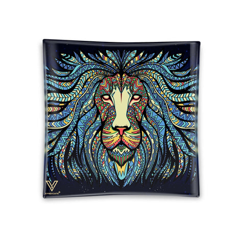 V Syndicate - Tribal Lion - Glass Ashtray