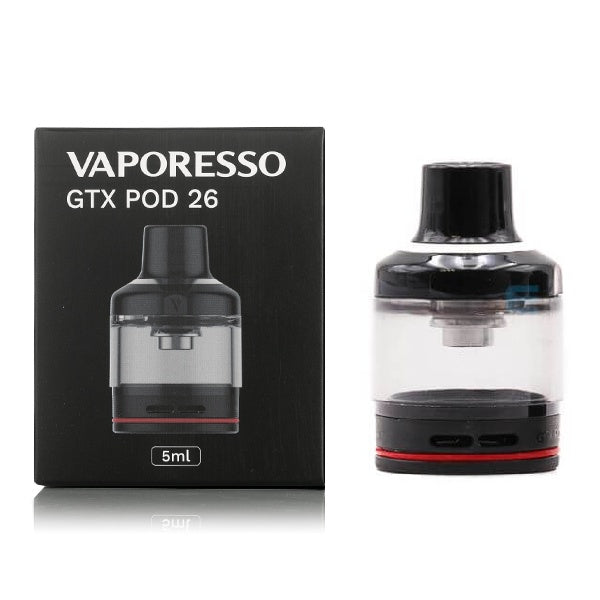 Vaporesso Go 80 Pod - GTX Pod 26 - 5ml - Each The JuicyJoint Vaporesso Go 80 Pod - GTX Pod 26 - 5ml - Each The JuicyJoint
