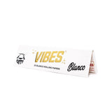 Vibes - Fatty Double-Wide Rolling Papers - Blanco