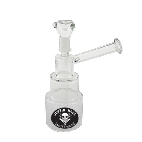 Justin Hale - 18cm Glass Stacked Bong - XGB21