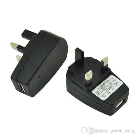 USB Wall Plug for Battery Charging Cable