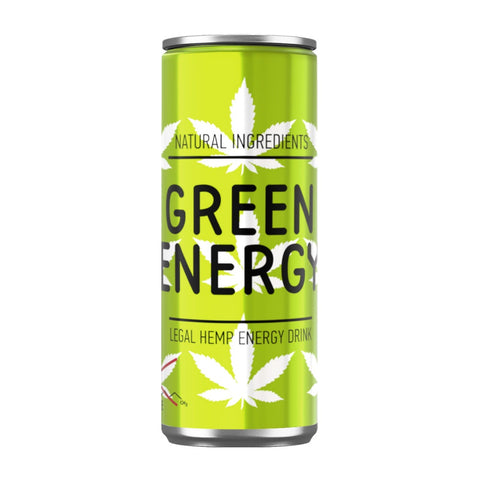 Green Energy  250ml - Hemp Energy Drink