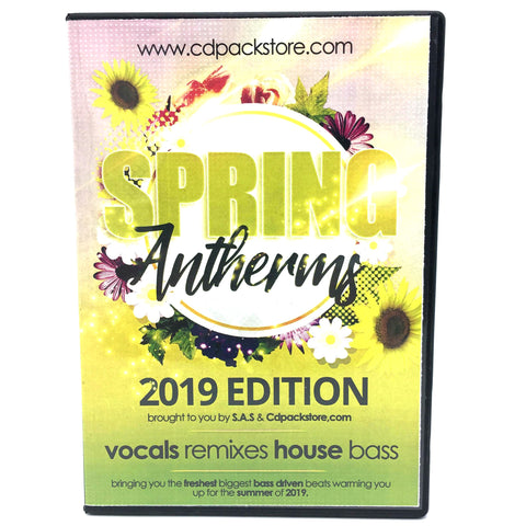 Spring Anthems 2019 - 4 X CD Pack