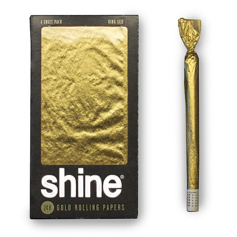Shine 24K Gold King Size Papers - 1 Single Sheet - The JuicyJoint