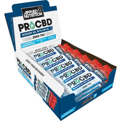 REDUCED TO CLEAR!! Applied Nutrition - Pro CBD Edible Recovery Gel 25mg CBD