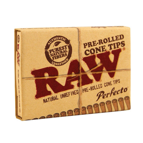Raw - Pre-Rolled "Perfecto" Cone-Shaped Tips