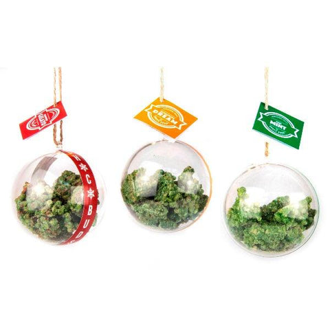 Chocobuds Christmas Bauble - Set of 3 x 50g Gelato, Thin Mint & Tangerine Dream SALE!!