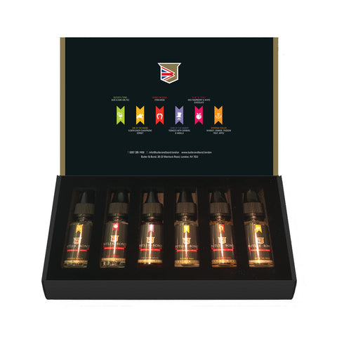 JuiceMeister Butler & Bond Selection Box - 6 x 10ml (TPD Compliant) - The JuicyJoint
