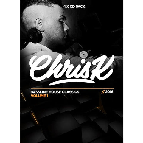 Chris K - Bassline House Classics 2016 - Volume 1 - CD Pack