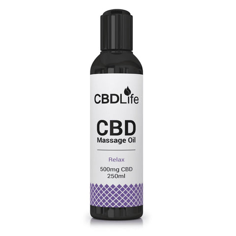 CBD Life - Massage Oil - 500mg CBD - 250ml