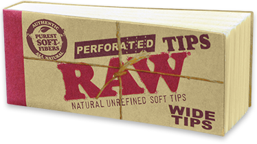 Raw - Perforated Tips - Wide