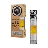 Canna Carts - CBD, CBG & Terpene Infused Distillate - Vape Cartridge (Only)