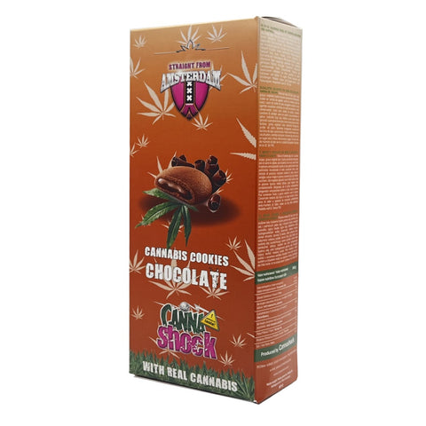 Cannashock Chocolate Cookies - Chocolate Cream - 100g Pack
