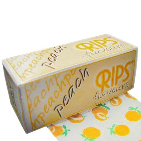 Rips Flavours - Peach - Rolling Paper Rolls