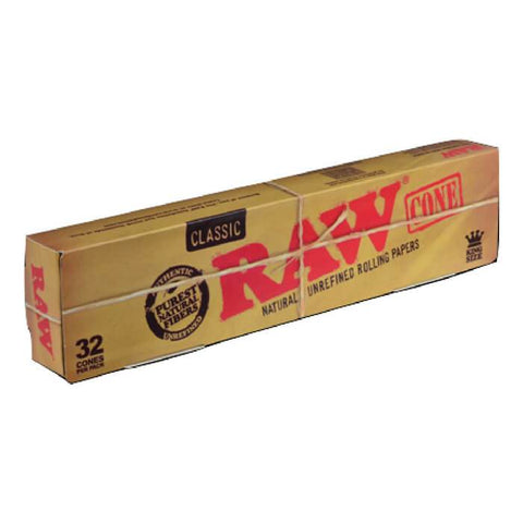 RAW Cones - 32 pack Classic - King Size pre-rolled