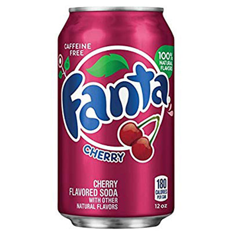 Fanta Cherry - 12oz 355ml American Can