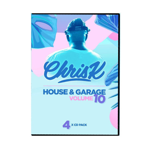 Chris K - House And Garage 2022 Volume 10 - 4 x CD Pack