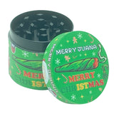 Metal Grinder - Merry Christmas Designs 4 Part - 40mm