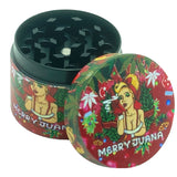 Metal Grinder - Merry Christmas Designs 4 Part - 40mm