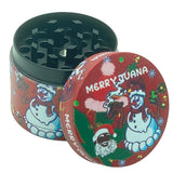 Metal Grinder - Merry Christmas Designs 4 Part - 40mm