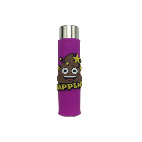 Clipper Lighter - Rubber Emoji