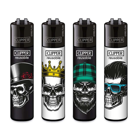 Clipper Lighters - Skull Heads #1