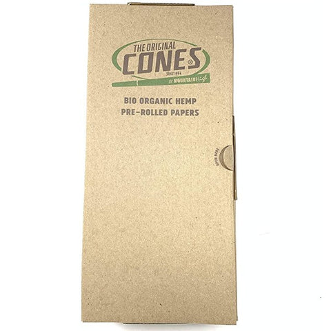 Cones® by Mountain High - 800 Bulk Box - Bio Organic Deluxe King Size Slim